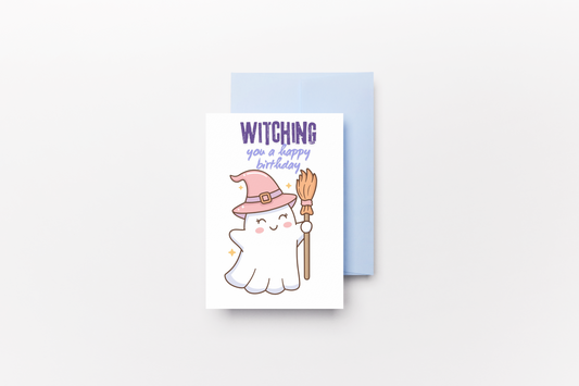 Halloween Card UK | Spooky Greeting Card | Handmade Halloween Design