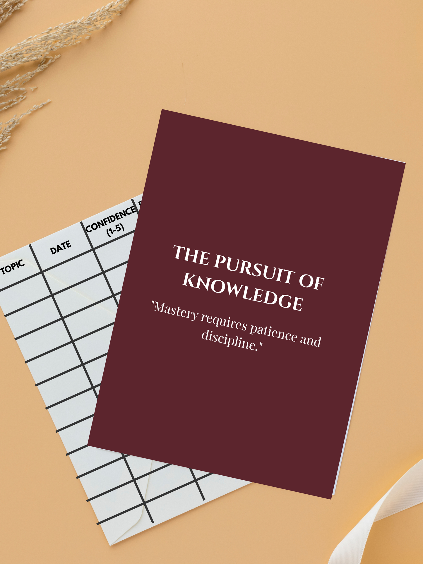 Revision Card — Dark Academia Collection