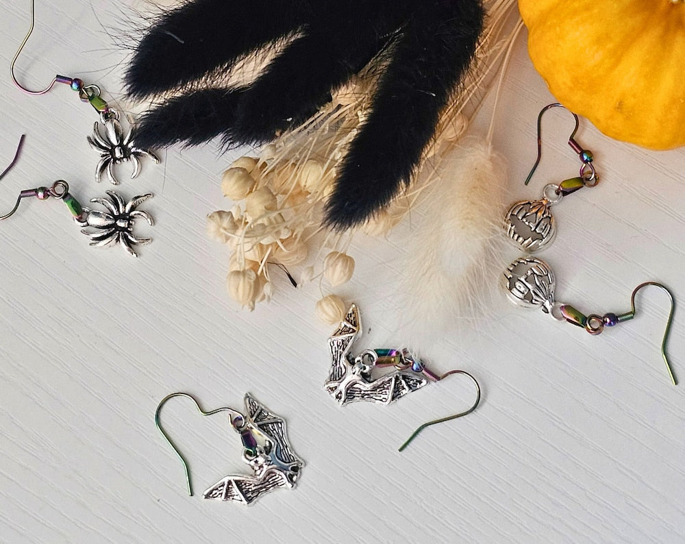 Halloween Earrings UK | Spooky Party Jewellery | 7 Unique Styles