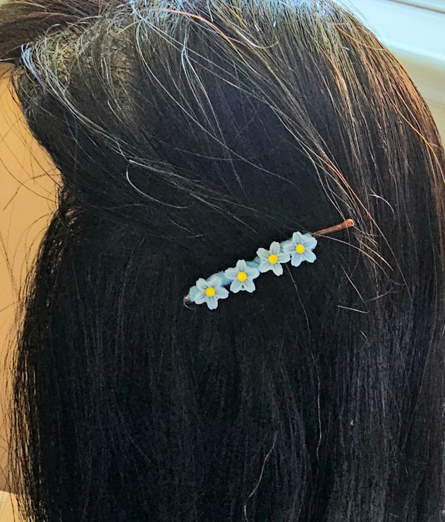 Colourful Flower Hair Grips UK | Spring Hair Accessories | Sweet Floral Hair Clips