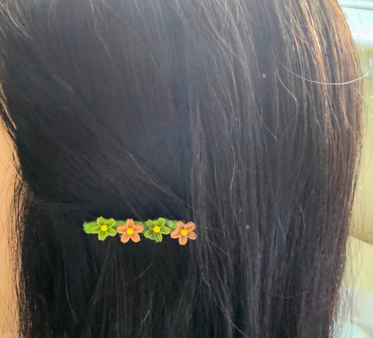 Colourful Flower Hair Grips UK | Spring Hair Accessories | Sweet Floral Hair Clips