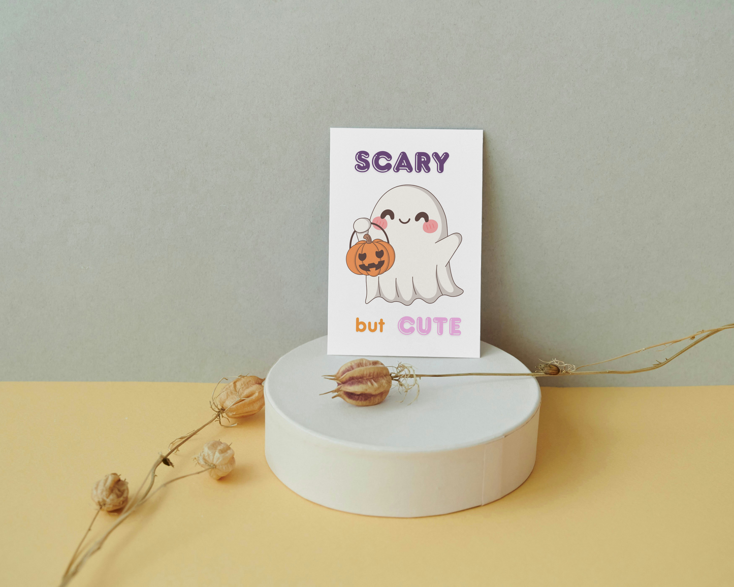 Halloween Card UK | Spooky Greeting Card | Handmade Halloween Design