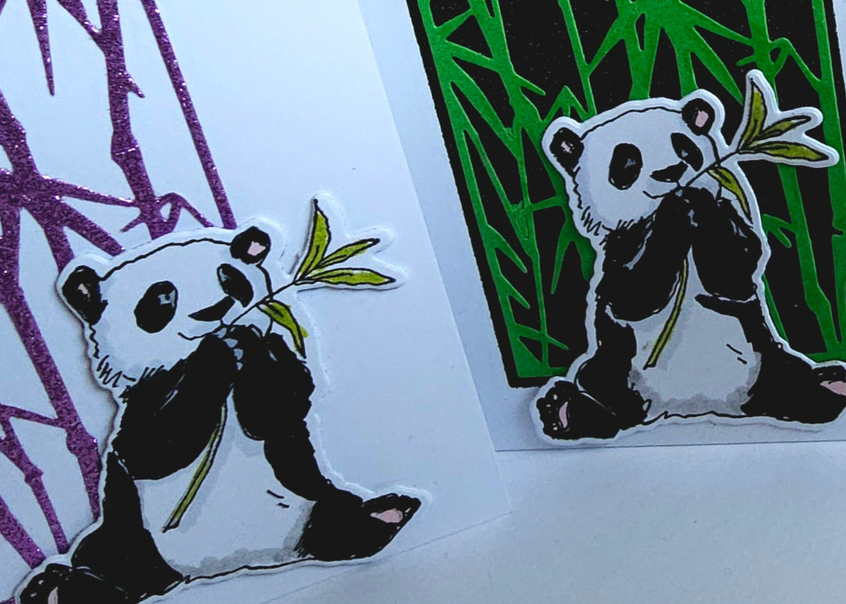 Panda Greeting Card