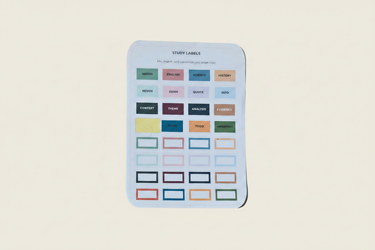 Study Labels Academic Sage