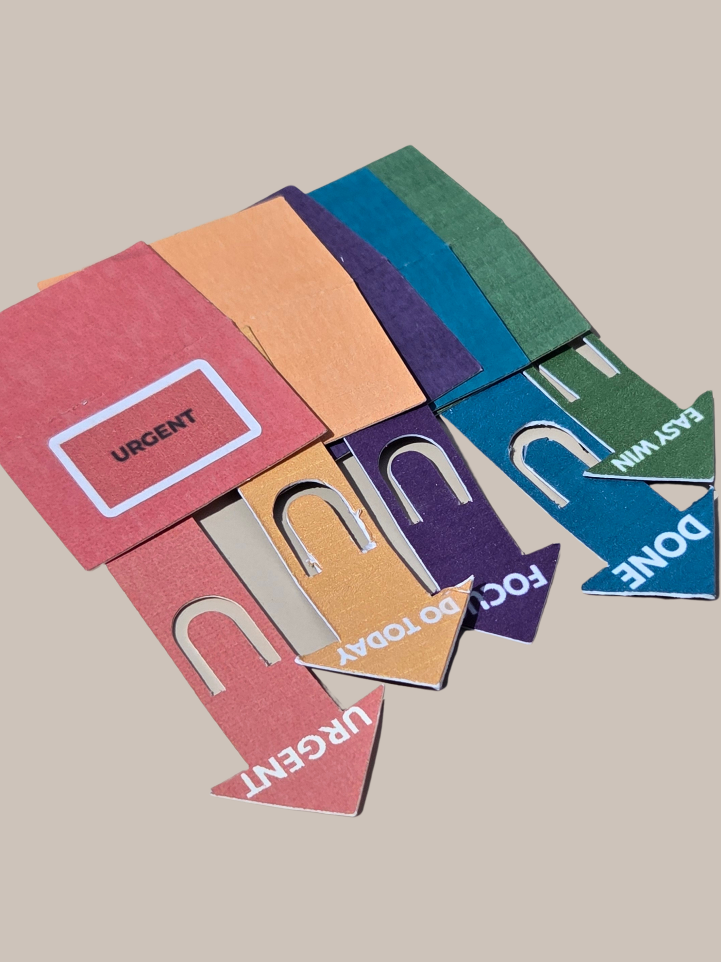 Aesthetic Arrow Page Markers — Minimalist Pastel Collection
