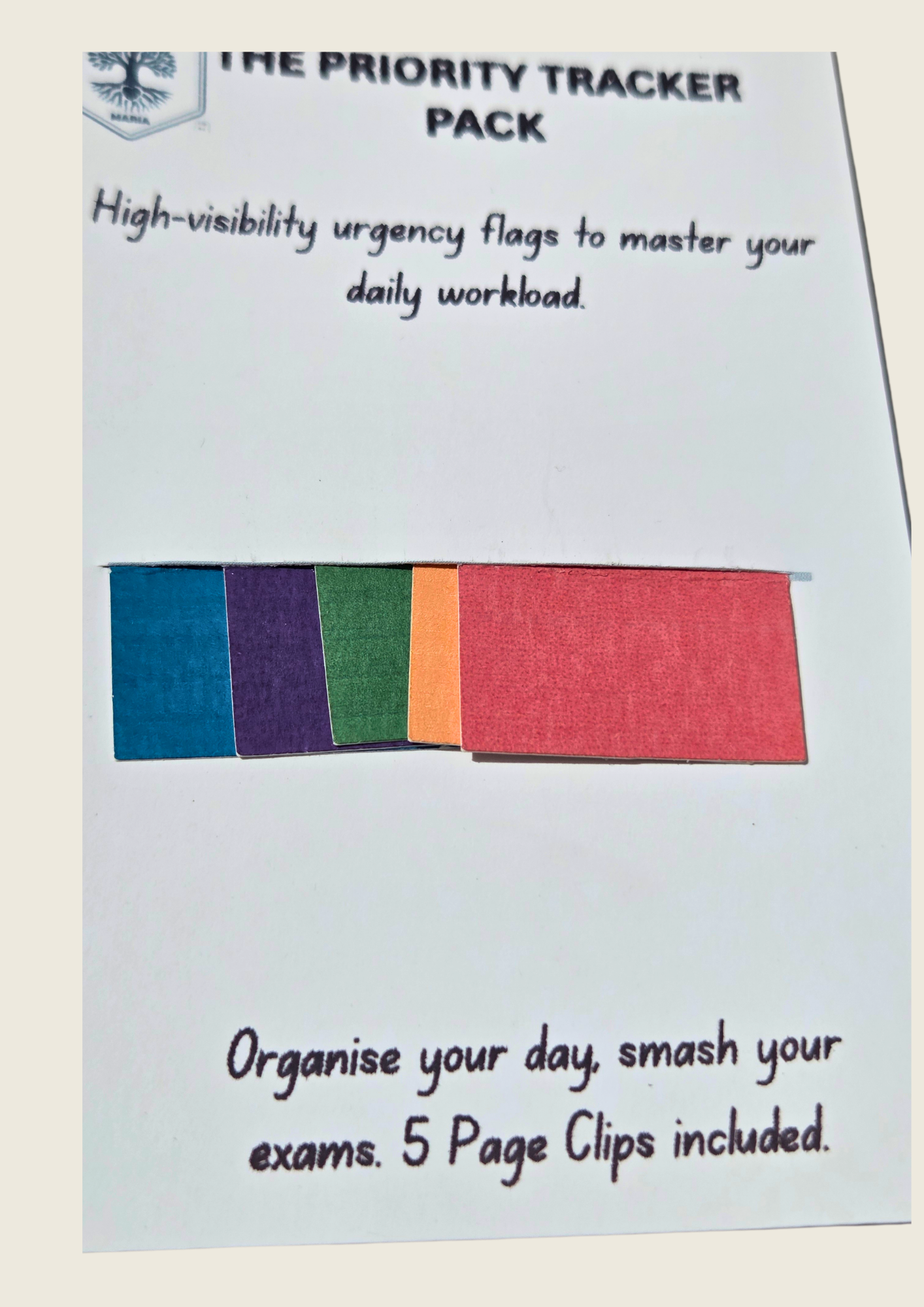 Aesthetic Arrow Page Markers — High-Contrast Retro Collection