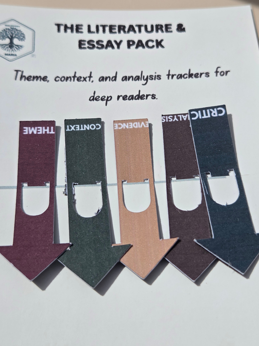 Aesthetic Arrow Page Markers — Dark Academia Collection