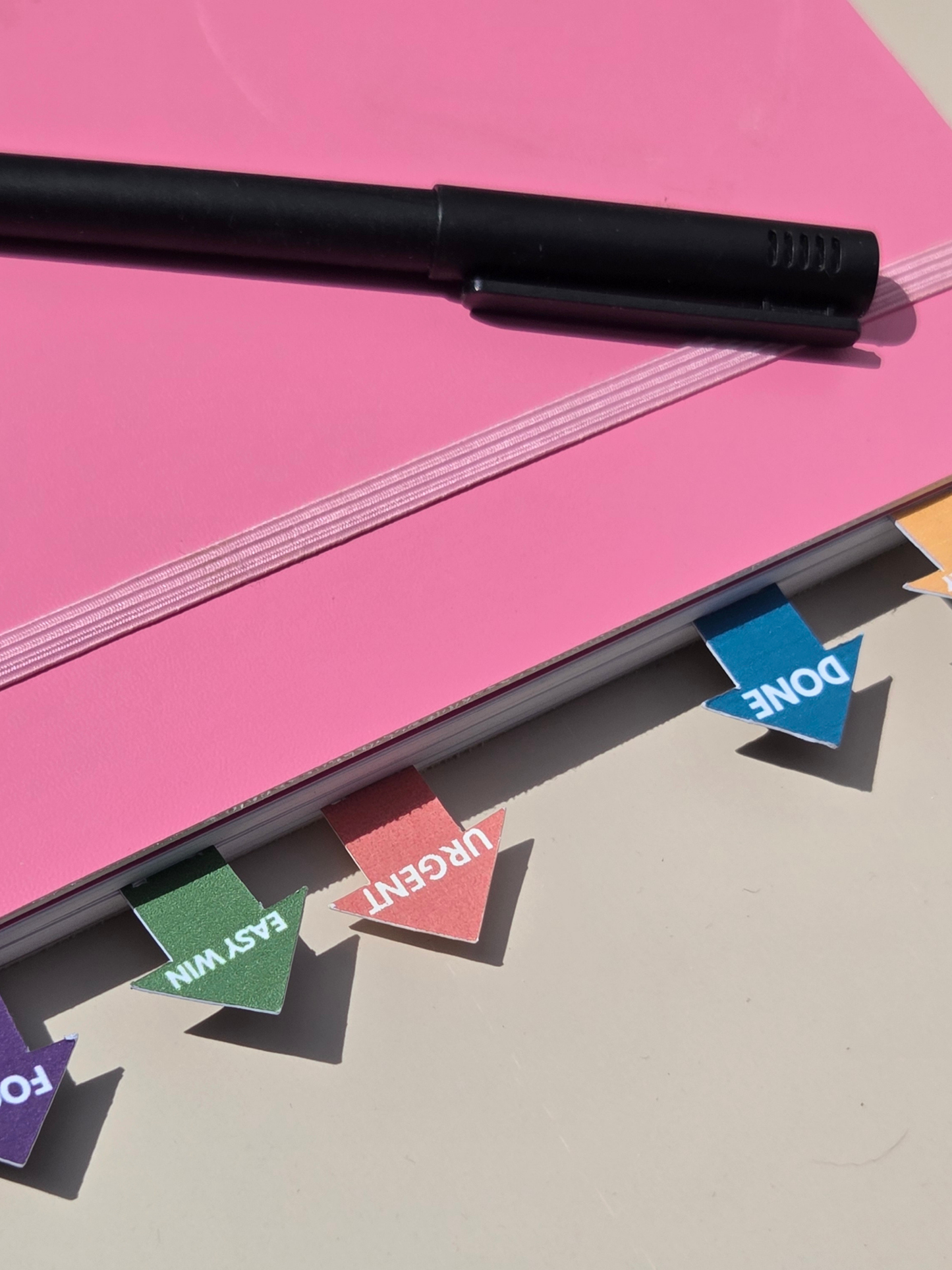 Aesthetic Arrow Page Markers — Minimalist Pastel Collection
