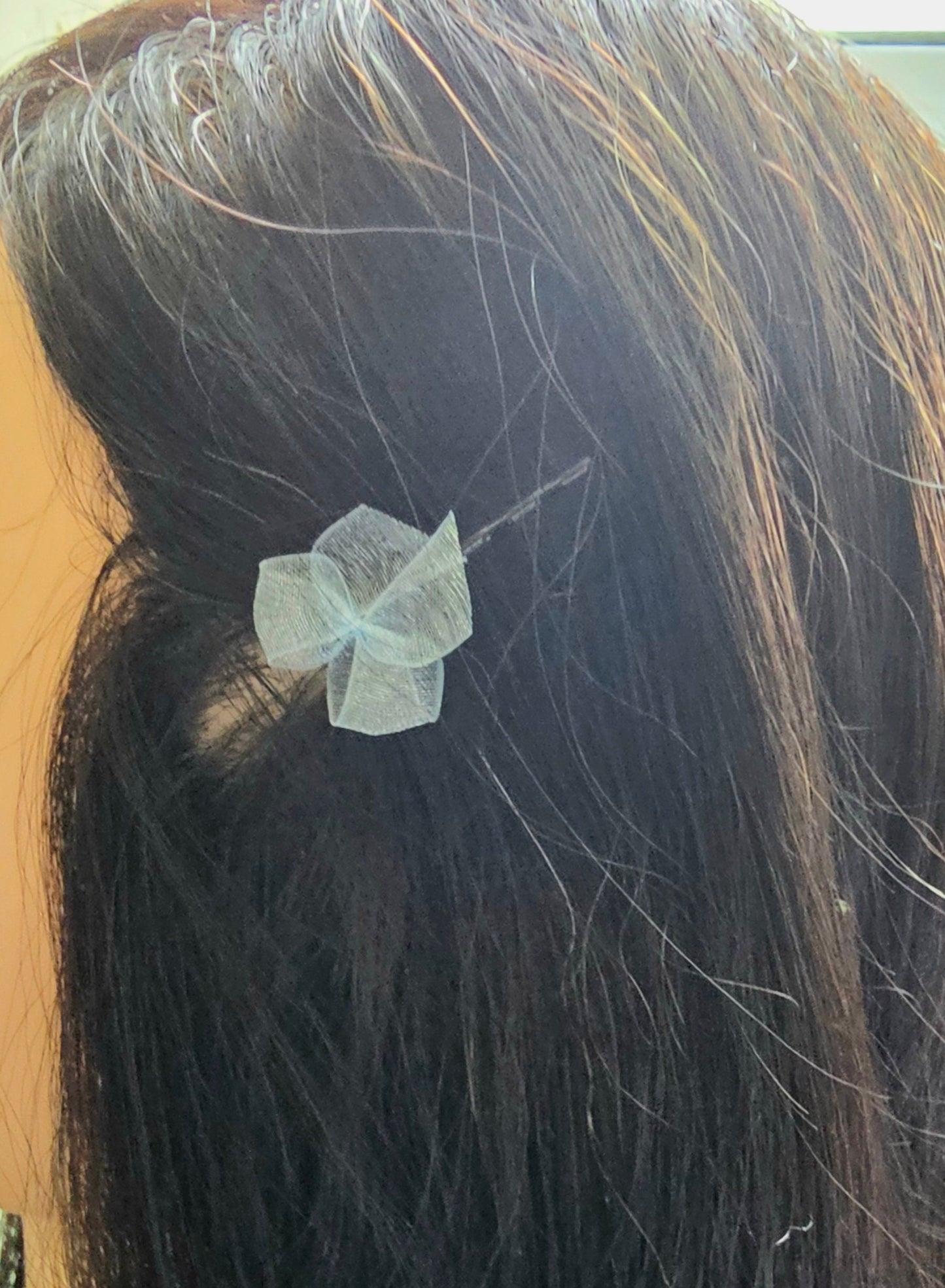 Set of 2,4,6 delicate beautiful bow hair slides