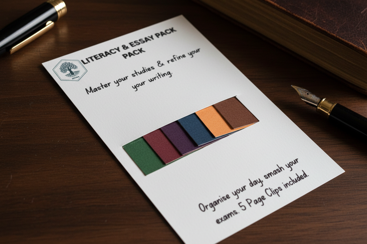 Literacy & Essay Pack — Dark Academia