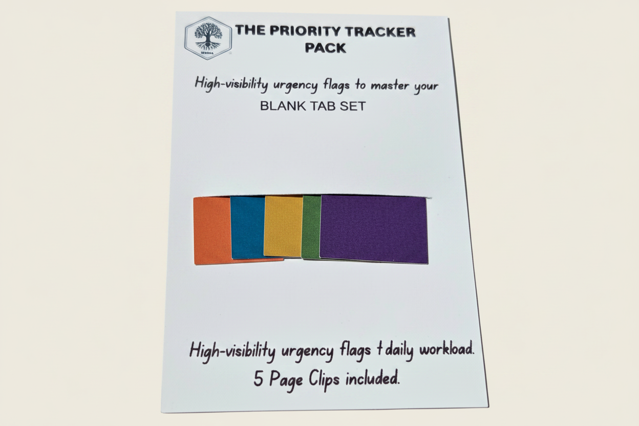 Priority Tracker Pack — High Contrast Retro